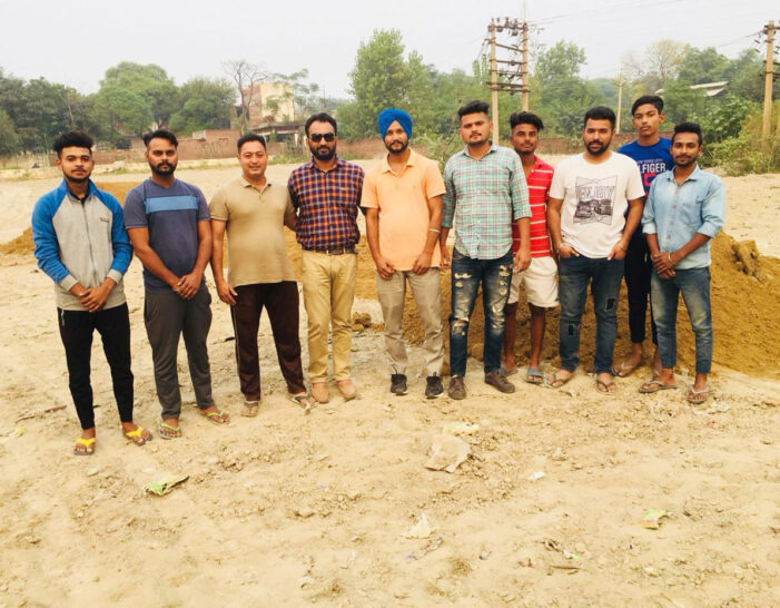 ਪੰਮੀ ਚੌਹਾਨ ਵਲੋਂ ਸੂਲਰ ਦੇ ਨੌਜਵਾਨਾਂ ਲਈ ਤਿਆਰ ਕਰਵਾਇਆ ਜਾ ਰਿਹੈ ਵਧੀਆ ਖੇਡ ਗਰਾਉਂਡ