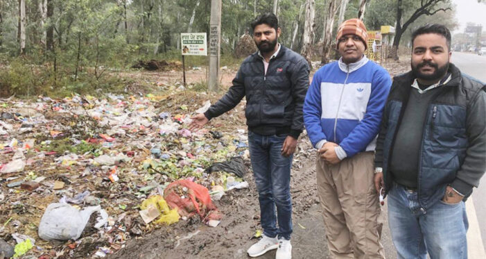 ਨਵੀਂ ਰੌਣੀ ਪਿੰਡ ’ਚ ਕੂੜੇ ਤੇ ਗੰਦਗੀ ਦੇ ਢੇਰ ਦੇ ਰਹੇ ਨੇ ਬਿਮਾਰੀਆਂ ਨੂੰ ਸੱਦਾ