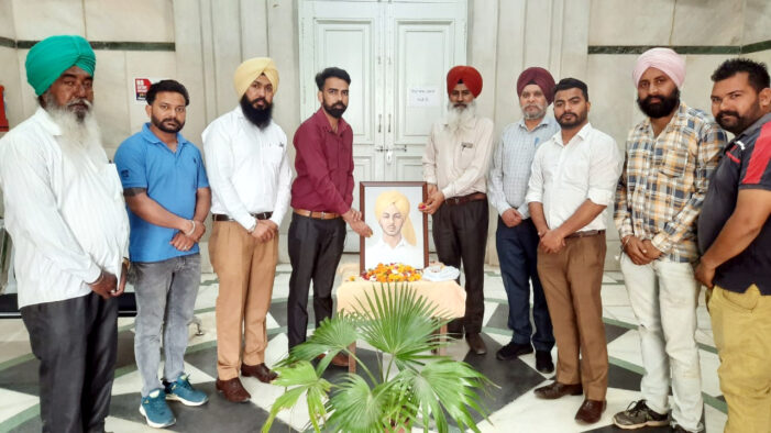ਰਜਿੰਦਰਾ ਹਸਪਤਾਲ ਵਿਖੇ ਪੌਦੇ ਲਗਾ ਕੇ ਸ਼ਹੀਦ ਭਗਤ ਸਿੰਘ ਨੂੰ ਅਰਪਿਤ ਕੀਤੀ ਸ਼ਰਧਾਂਜਲੀ