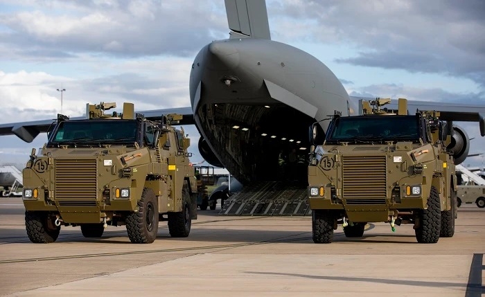 AUSTRALIA TO GIFT 20 BUSHMASTERS TO GOVERNMENT OF UKRAINE