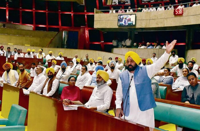 ਭ੍ਰਿਸ਼ਟ ਸਿਆਸਤਦਾਨਾਂ ਨੂੰ ਬਖ਼ਸ਼ਾਂਗੇ ਨਹੀਂ: ਭਗਵੰਤ ਮਾਨ