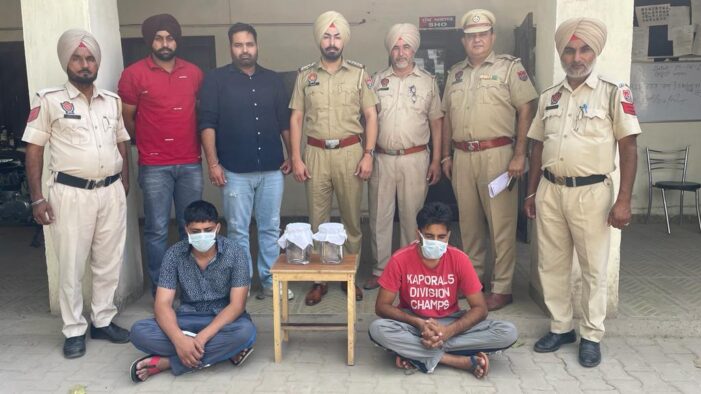 ਲਾਰੈਂਸ ਬਿਸ਼ਨੋਈ ਅਤੇ ਗੋਲਡੀ ਬਰਾੜ ਗਰੁੱਪ ਦੇ ਦੋ ਮੈਂਬਰ ਅਸਲੇ ਸਣੇ ਕਾਬੂ