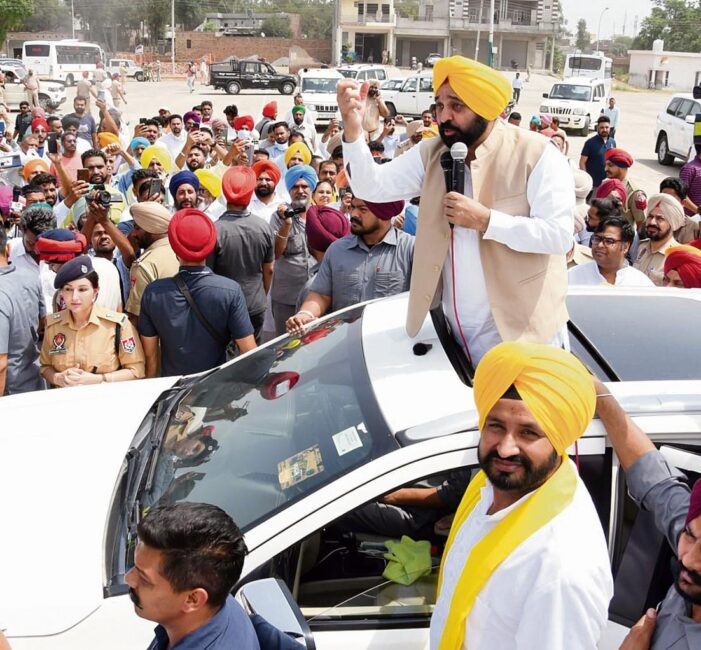 ਭ੍ਰਿਸ਼ਟਾਚਾਰ ਤੇ ਮਾਫ਼ੀਆ ਖ਼ਿਲਾਫ਼ ਕਾਰਵਾਈ ਤੋਂ ਵਿਰੋਧੀ ਆਗੂ ਘਬਰਾਏ: ਭਗਵੰਤ ਮਾਨ