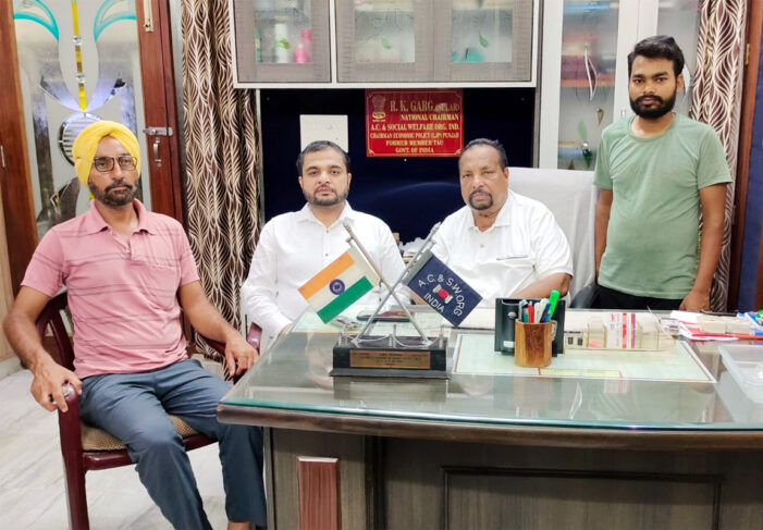 ਅਪਰਾਧੀ ਅਨਸਰਾਂ ਨਾਲ ਸਰਕਾਰ ਸਖਤੀ ਨਾਲ ਨਜਿੱਠੇ : ਗਰਗ