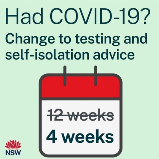 Covid-19 reinfection period reduced to four weeks