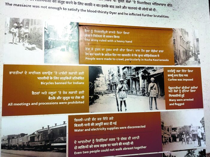 ਜੱਲ੍ਹਿਆਂਵਾਲਾ ਬਾਗ ’ਚ ਇਤਿਹਾਸਕ ਤੱਥਾਂ ਦਾ ਅਨੁਵਾਦ ਗਲਤ