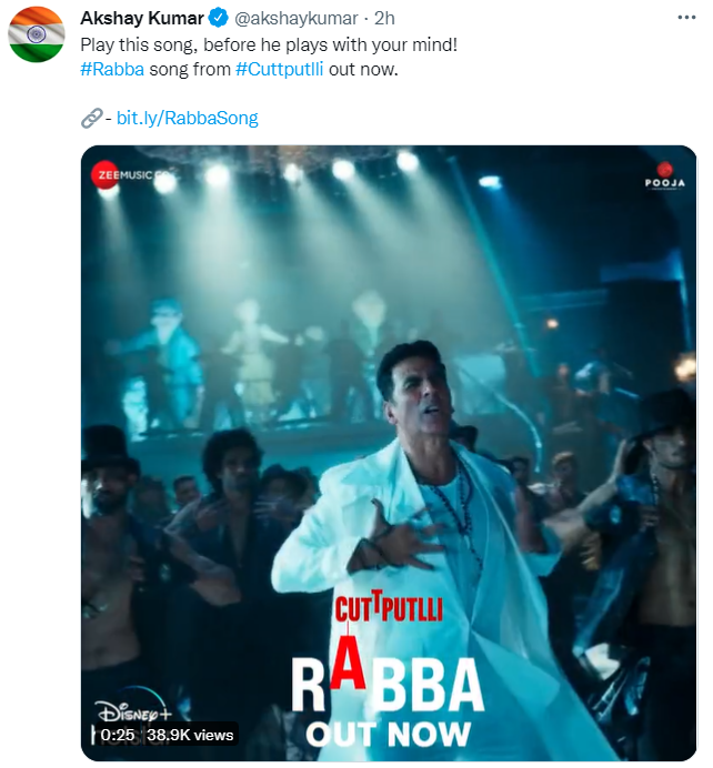 Cuttputlli Song Rabba Out: Akshay Kumar and Rakul Preet Singh’s groovy track is energetic and addictive