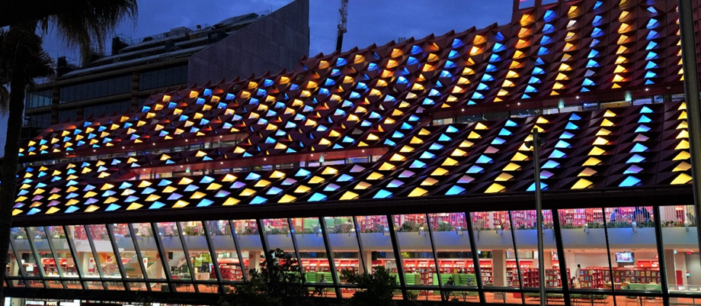City of Parramatta lights up in blue and gold ahead of Grand Final Day