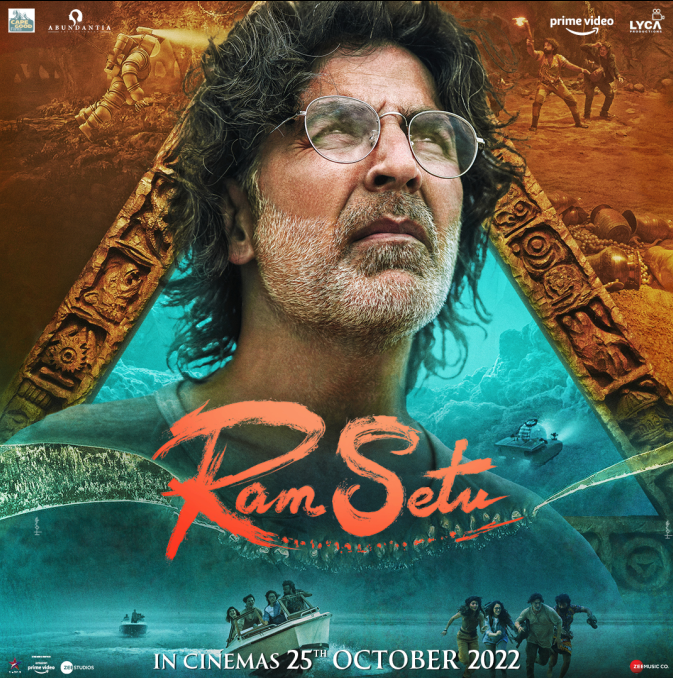 Ram Setu set for grand Diwali theatrical release on 25th October 2022  Spellbinding ‘First Glimpse’ into the world of the Akshay Kumar starrer launched