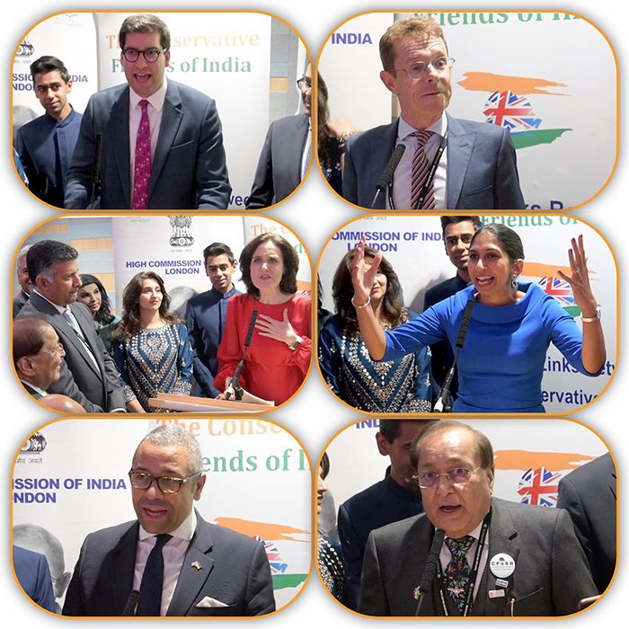 Conservative Friends of India and The Indian High Commission Joint Reception at The Conservative Party Conference- Birmingham ICC October 2022