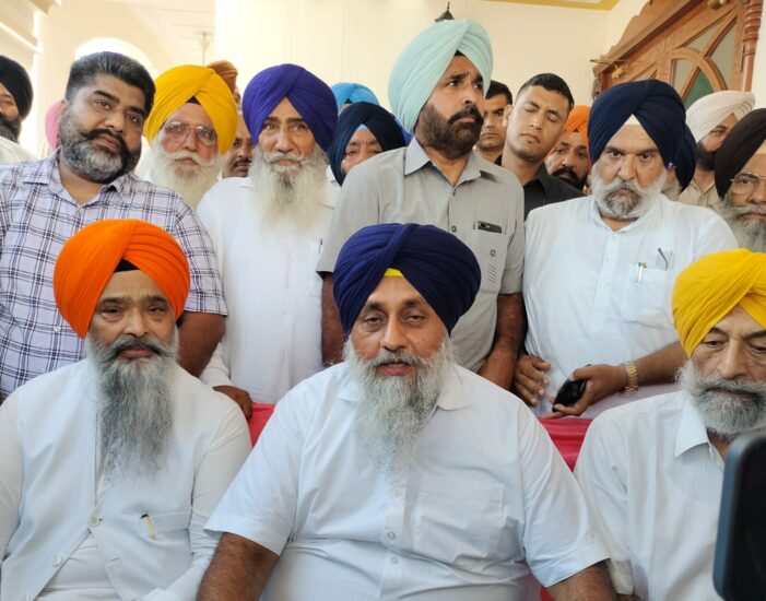 ਰਾਘਵ ਚੱਢਾ ਦੇ ਵਿਆਹ ਦਾ ਖਰਚ ਤੇ ਪ੍ਰਬੰਧ ਪੰਜਾਬ ਸਰਕਾਰ ਨੇ ਕੀਤਾ: ਸੁਖਬੀਰ ਬਾਦਲ ਦਾ ਦੋਸ਼
