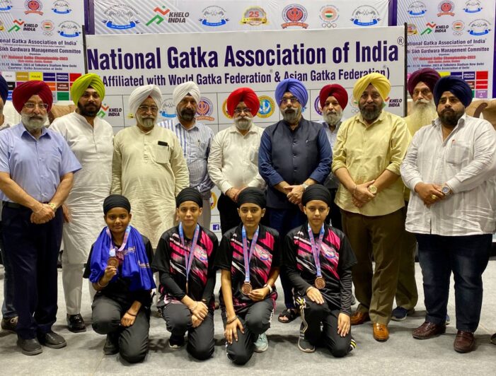 Punjab Secures Overall Trophy at 11th National Gatka Championship