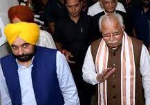 ਖੱਟਰ ਦਾ ਮਾਨ ਨੂੰ ਪੱਤਰ: ਐੱਸਵਾਈਐੱਲ ਨਹਿਰ ਮਾਮਲੇ ’ਤੇ ਮੀਟਿੰਗ ਕਰਨ ਦੀ ਪੇਸ਼ਕਸ਼ ਕੀਤੀ
