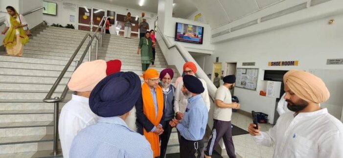 Australian Greens Leaders Visit Glenwood Gurudwara, Engage with Community for Social Justice and Equality