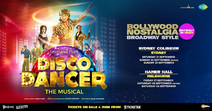 Bollywood Sensation, Disco Dancer – The Musical Will Dazzle Its Way to Australia For The First Time Ever – Strictly Limited Season