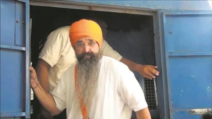 ਰਾਜੋਆਣਾ ਨੂੰ ਭਰਾ ਦੇ ਭੋਗ ਵਿਚ ਸ਼ਾਮਲ ਹੋਣ ਲਈ ਬੁੱਧਵਾਰ ਨੂੰ 3 ਘੰਟੇ ਲਈ ਮਿਲੇਗੀ ਪੈਰੋਲ ’ਤੇ ਰਿਹਾਈ
