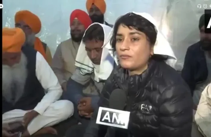 ਕਿਸਾਨ ਆਗੂ ਡੱਲੇਵਾਲ ਨੂੰ ਮਿਲਣ ਪੁੱਜੀ ਵਿਨੇਸ਼ ਫੋਗਾਟ