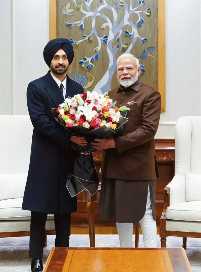 ਦਿਲਜੀਤ ਦੋਸਾਂਝ ਵੱਲੋਂ ਮੋਦੀ ਨਾਲ ਮੁਲਾਕਾਤ