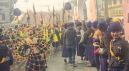 ਨਗਰ ਕੀਰਤਨ ਸ੍ਰੀਨਗਰ ਤੋਂ ਸ੍ਰੀ ਆਨੰਦਪੁਰ ਸਾਹਿਬ ਲਈ ਰਵਾਨਾ