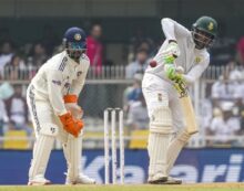 ਦੂਜਾ ਟੈਸਟ: ਦੱਖਣੀ ਅਫ਼ਰੀਕਾ ਨੇ ਚਾਹ ਦੀ ਬ੍ਰੇਕ ਤੱਕ 316/6 ਦਾ ਸਕੋਰ ਬਣਾਇਆ, ਮੁਥੂਸਵਾਮੀ ਨੇ ਜੜਿਆ ਨੀਮ ਸੈਂਕੜਾ