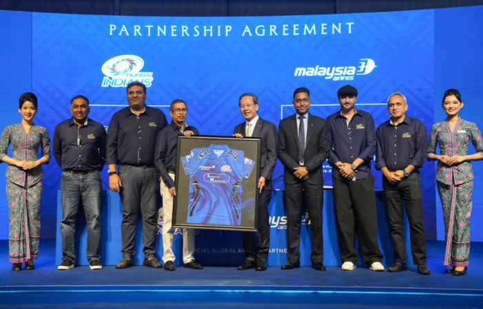 Malaysia Airlines Partners with Mumbai Indians, India’s Biggest Cricket Team, to Drive  Growth in India and Beyond