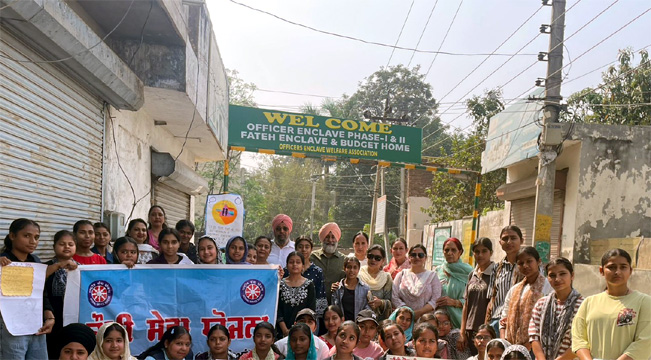 ਨਿਊ ਖੇੜੀ ਵਿਖੇ ਕੌਮੀ ਸੇਵਾ ਯੋਜਨਾ ਤਹਿਤ 7 ਦਿਨਾਂ ਸਫਾਈ ਅਭਿਆਨ ਚਲਾਇਆ