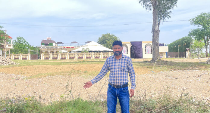 ਨਾਭਾ ਰੋਡ ’ਤੇ ਜੰਗਲਾਤ ਵਿਭਾਗ ਦੀ ਜ਼ਮੀਨ ’ਤੇ ਸ਼ਰੇਆਮ ਹੋ ਰਿਹਾ ਕਬਜ਼ਾ